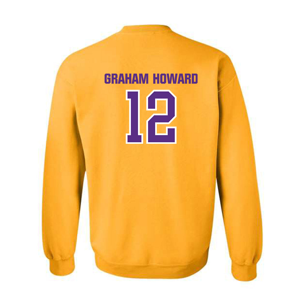 North Alabama - NCAA Men's Basketball : Cortez Graham Howard - Classic Shersey Crewneck Sweatshirt-1