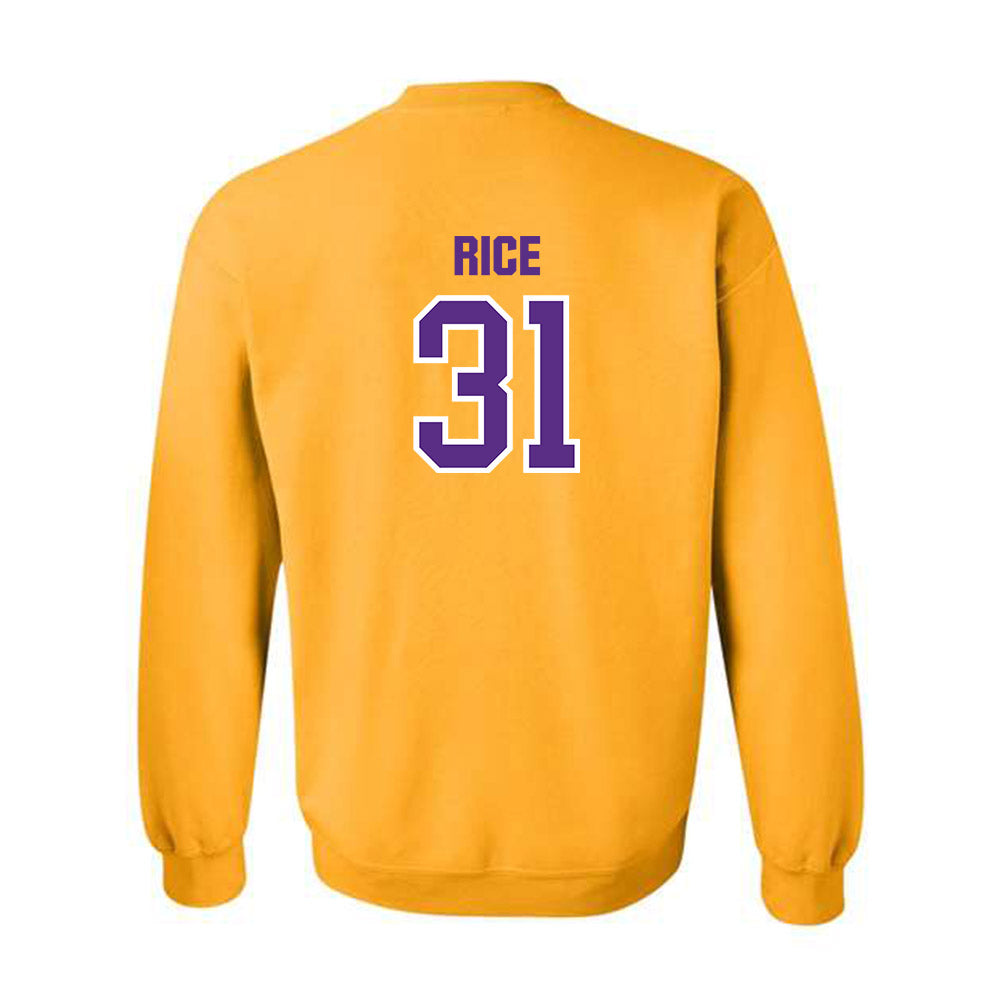 North Alabama - NCAA Baseball : Tyler Rice - Classic Shersey Crewneck Sweatshirt-1