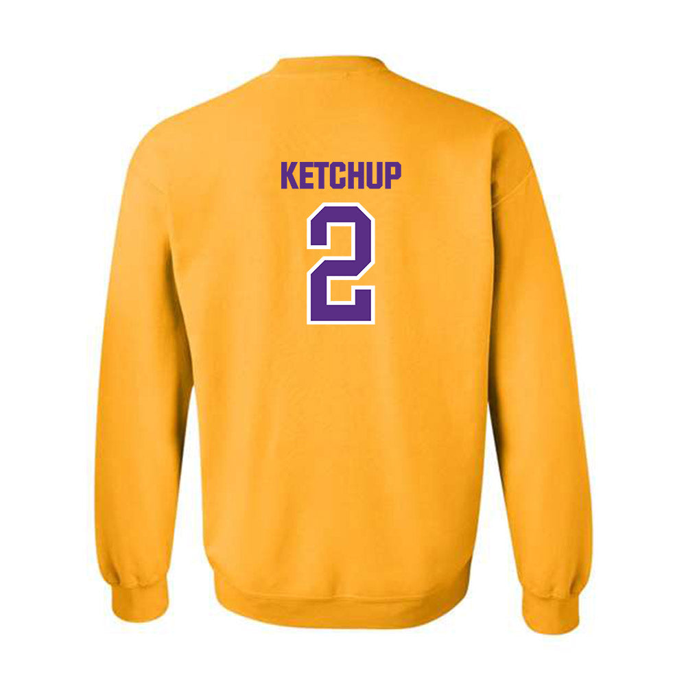 North Alabama - NCAA Baseball : Chandler Ketchup - Classic Shersey Crewneck Sweatshirt-1