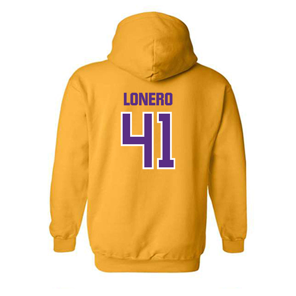 North Alabama - NCAA Baseball : Gio LoNero - Classic Shersey Hooded Sweatshirt-1
