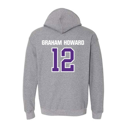 North Alabama - NCAA Men's Basketball : Cortez Graham Howard - Classic Shersey Hooded Sweatshirt-1