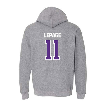 North Alabama - NCAA Baseball : Tyler LePage - Classic Shersey Hooded Sweatshirt-1