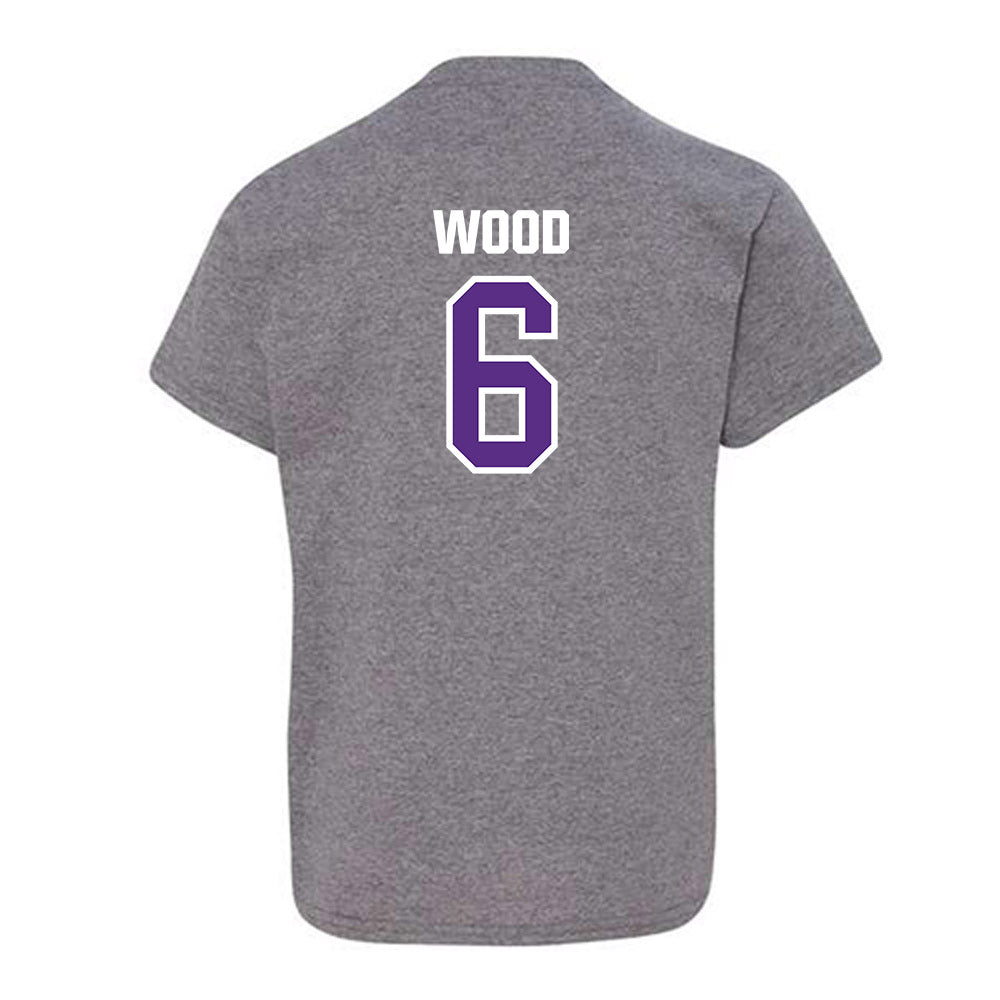 North Alabama - NCAA Football : John Austin Wood - Classic Shersey Youth T-Shirt-1