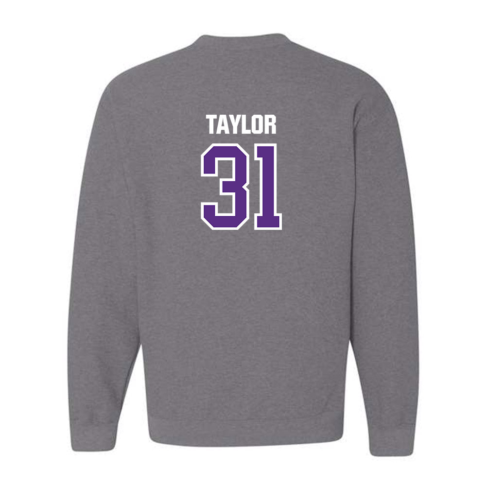 North Alabama - NCAA Football : John Taylor - Classic Shersey Crewneck Sweatshirt-1