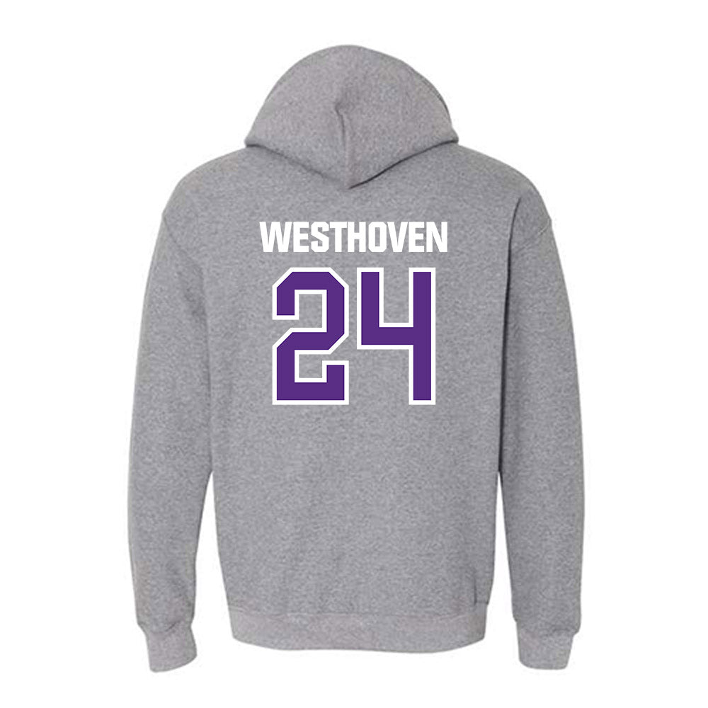 North Alabama - NCAA Softball : Lindsey Westhoven - Classic Shersey Hooded Sweatshirt-1