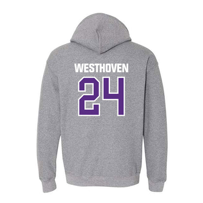 North Alabama - NCAA Softball : Lindsey Westhoven - Classic Shersey Hooded Sweatshirt-1