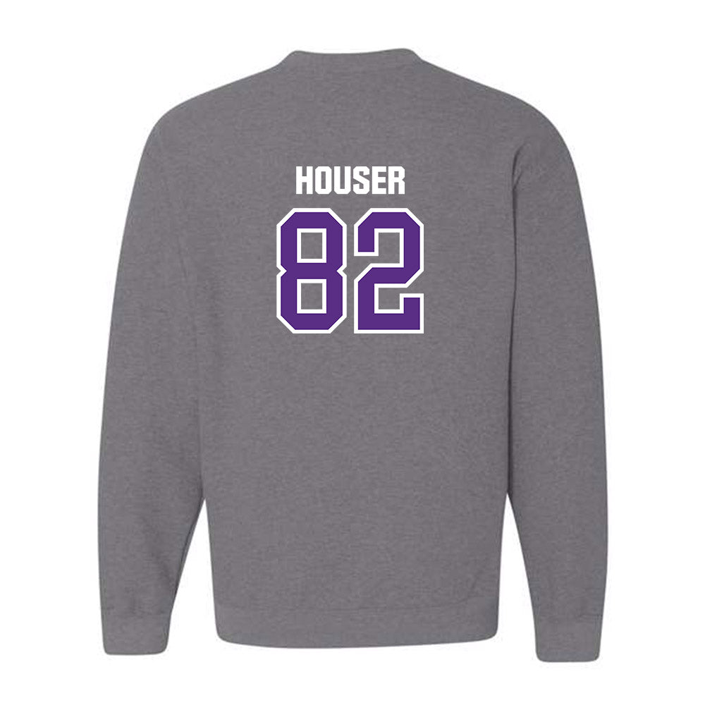 North Alabama - NCAA Football : Clint Houser - Classic Shersey Crewneck Sweatshirt-1