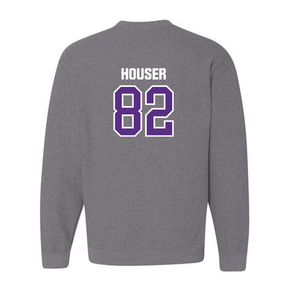 North Alabama - NCAA Football : Clint Houser - Classic Shersey Crewneck Sweatshirt-1