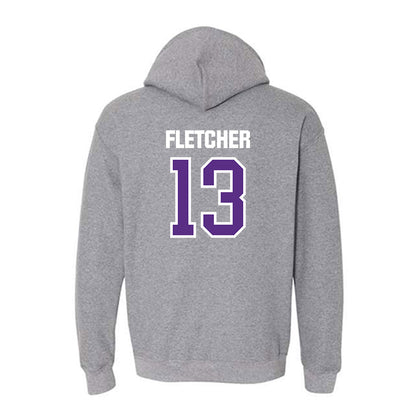 North Alabama - NCAA Football : Azariah Fletcher - Classic Shersey Hooded Sweatshirt-1