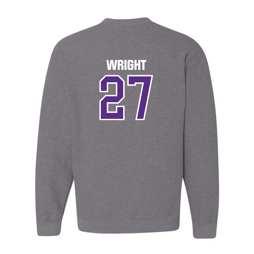 North Alabama - NCAA Softball : Claire Wright - Classic Shersey Crewneck Sweatshirt-1