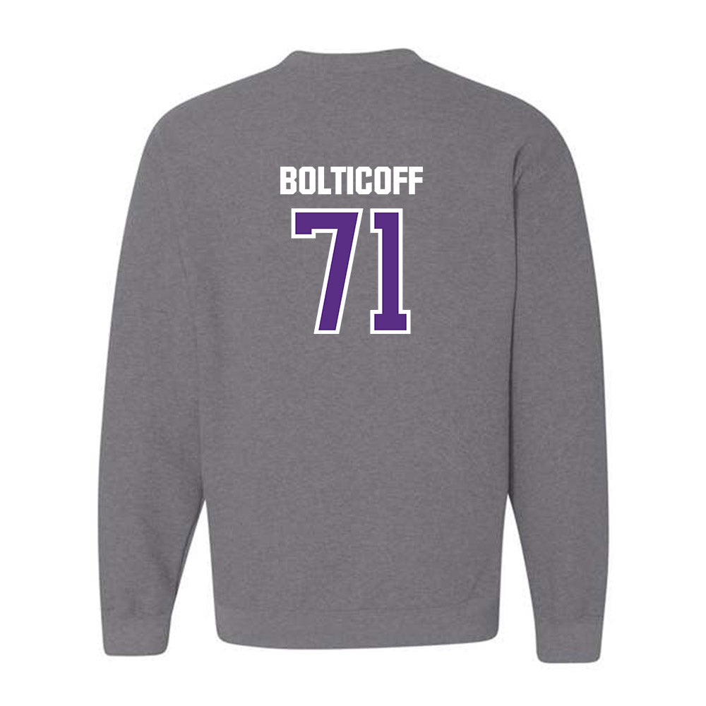 North Alabama - NCAA Football : Noah Bolticoff - Classic Shersey Crewneck Sweatshirt-1