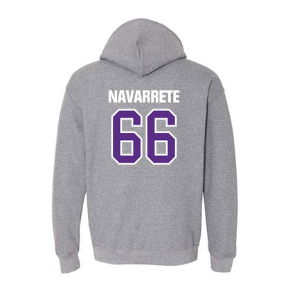 North Alabama - NCAA Football : Julian Navarrete - Classic Shersey Hooded Sweatshirt-1