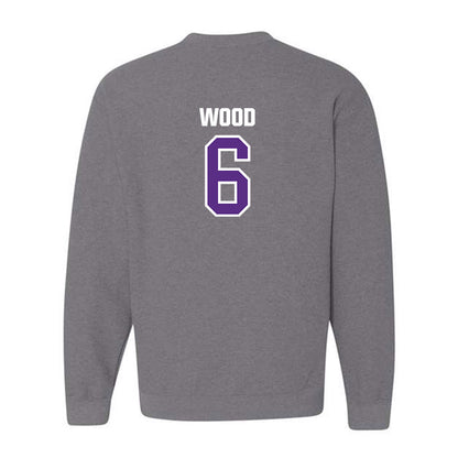 North Alabama - NCAA Football : John Austin Wood - Classic Shersey Crewneck Sweatshirt-1