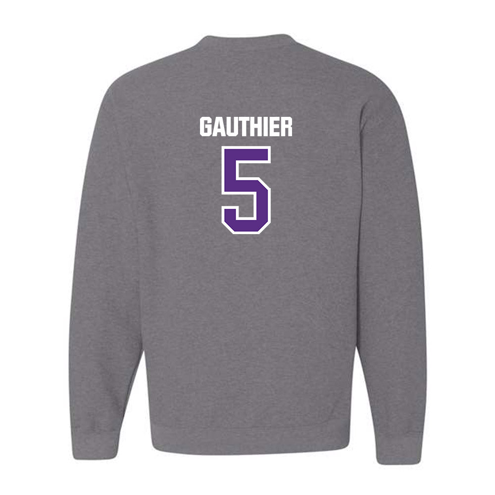 North Alabama - NCAA Beach Volleyball : Audrey Gauthier - Classic Shersey Crewneck Sweatshirt-1