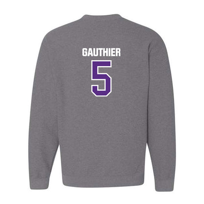 North Alabama - NCAA Beach Volleyball : Audrey Gauthier - Classic Shersey Crewneck Sweatshirt-1