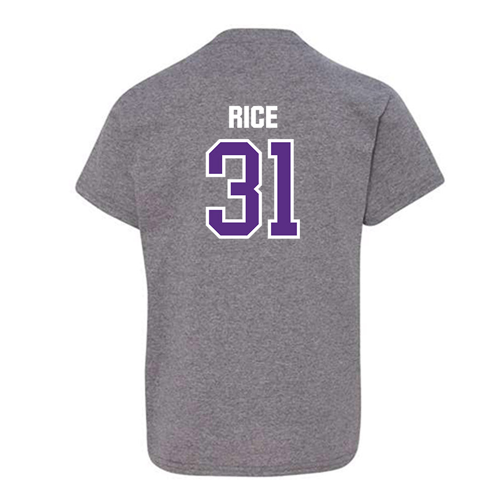 North Alabama - NCAA Baseball : Tyler Rice - Classic Shersey Youth T-Shirt-1