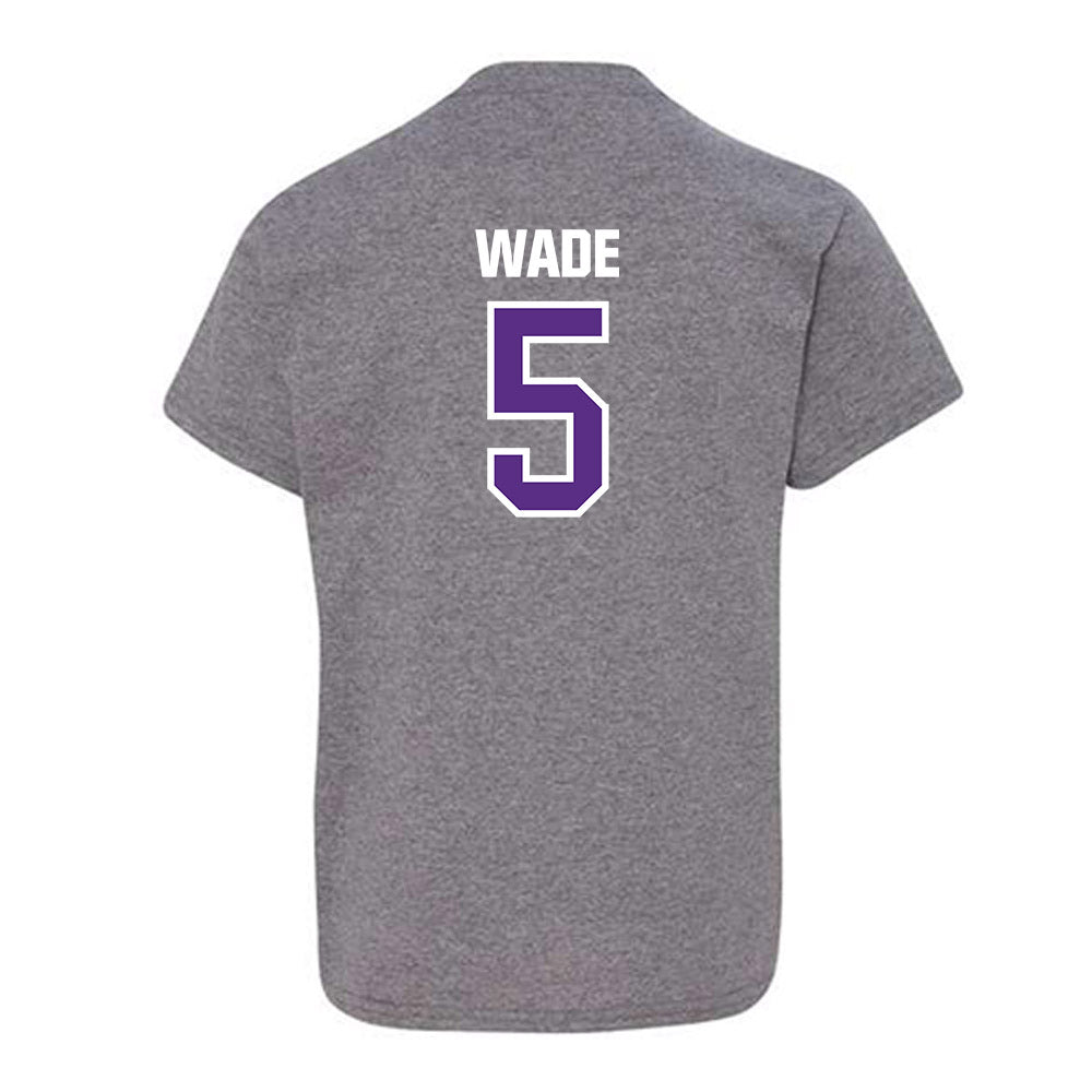 North Alabama - NCAA Football : Destin Wade - Classic Shersey Youth T-Shirt-1