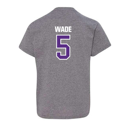 North Alabama - NCAA Football : Destin Wade - Classic Shersey Youth T-Shirt-1