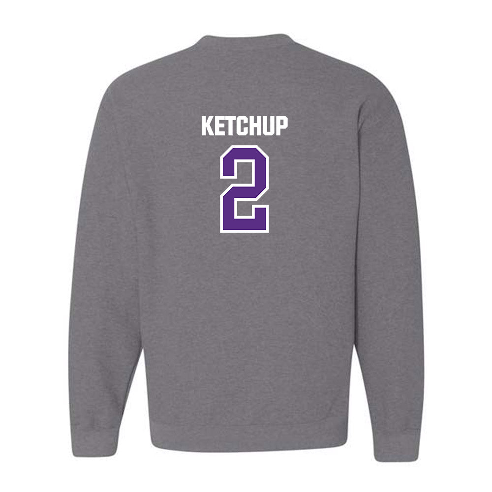 North Alabama - NCAA Baseball : Chandler Ketchup - Classic Shersey Crewneck Sweatshirt-1