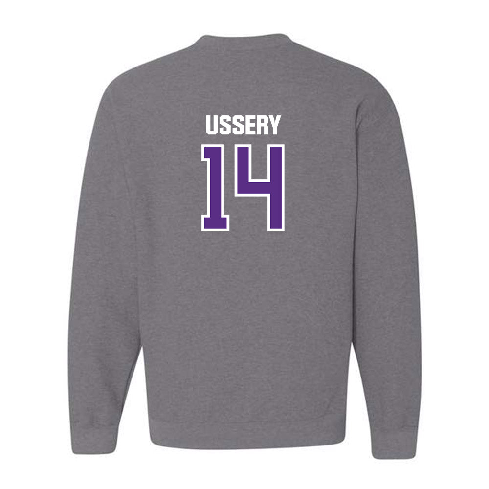 North Alabama - NCAA Softball : Ella Ussery - Classic Shersey Crewneck Sweatshirt-1