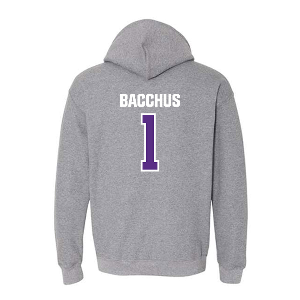 North Alabama - NCAA Men's Basketball : Donte Bacchus - Classic Shersey Hooded Sweatshirt-1
