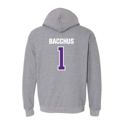 North Alabama - NCAA Men's Basketball : Donte Bacchus - Classic Shersey Hooded Sweatshirt-1