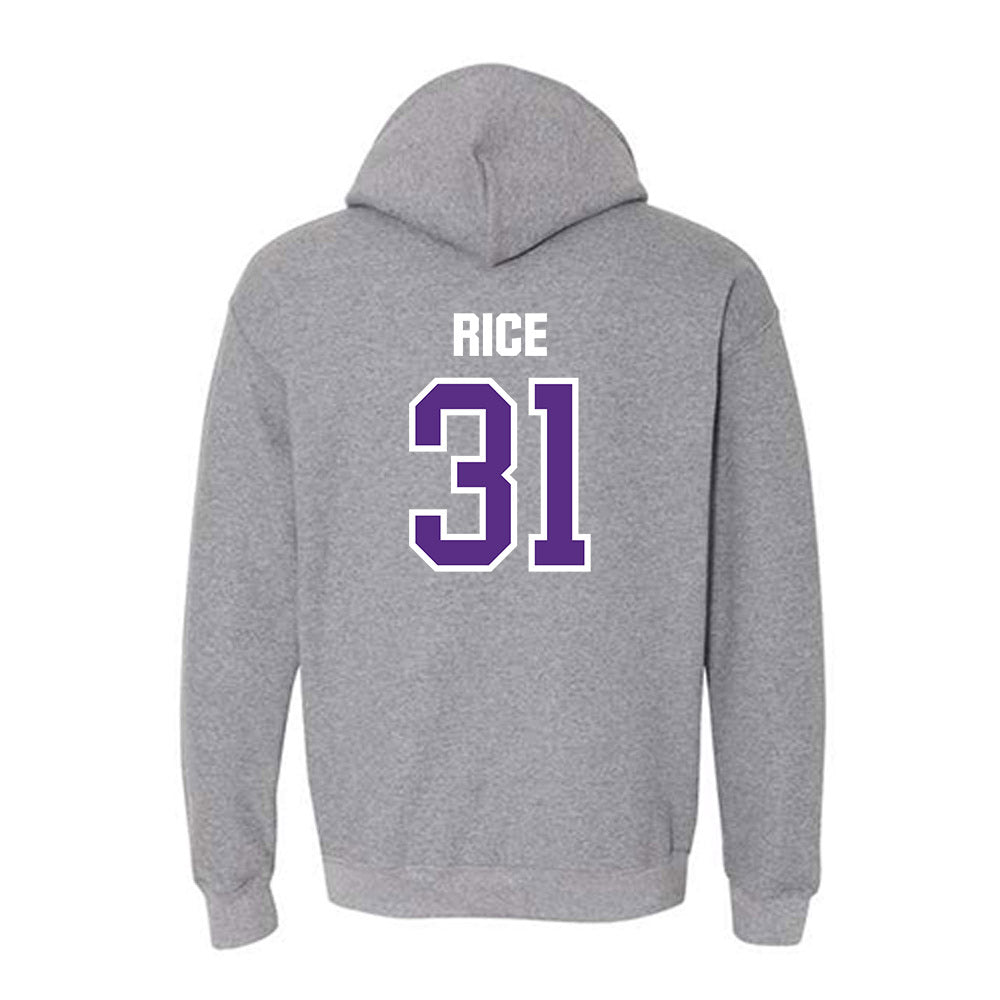 North Alabama - NCAA Baseball : Tyler Rice - Classic Shersey Hooded Sweatshirt-1