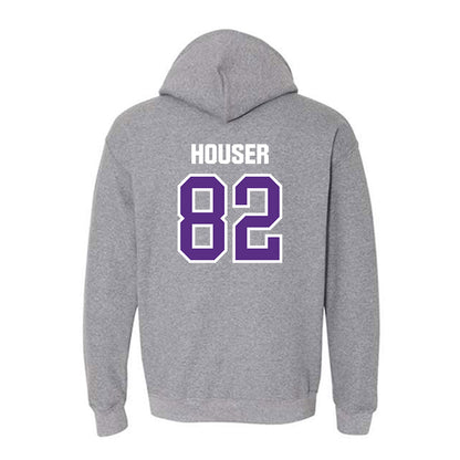 North Alabama - NCAA Football : Clint Houser - Classic Shersey Hooded Sweatshirt-1