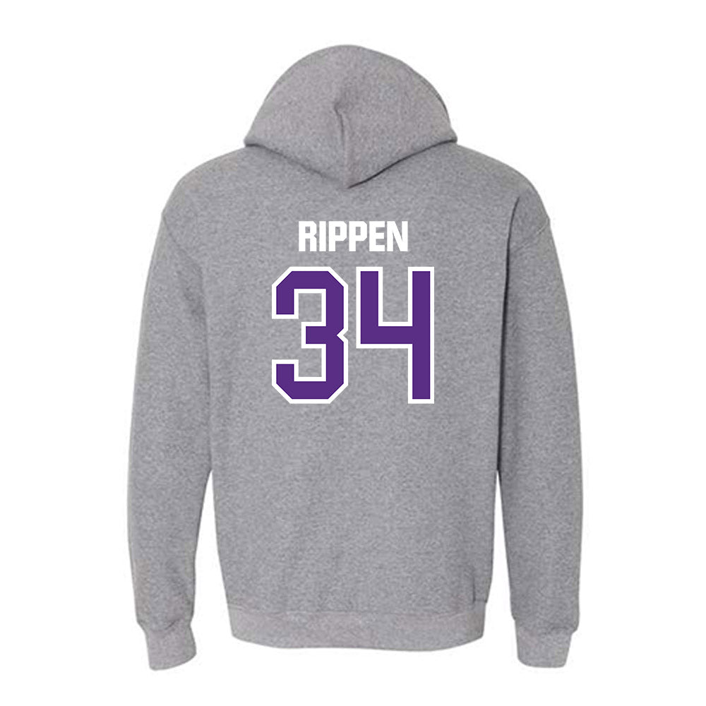 North Alabama - NCAA Baseball : Nash Rippen - Classic Shersey Hooded Sweatshirt-1