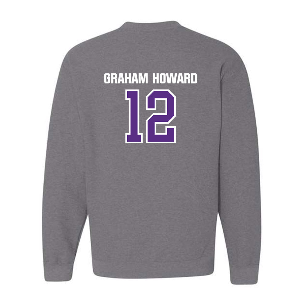North Alabama - NCAA Men's Basketball : Cortez Graham Howard - Classic Shersey Crewneck Sweatshirt-1