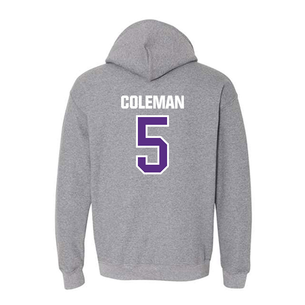 North Alabama - NCAA Baseball : Dylan Coleman - Classic Shersey Hooded Sweatshirt-1