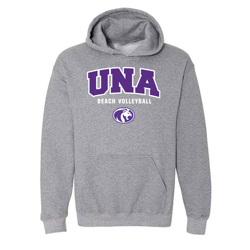North Alabama - NCAA Beach Volleyball : Gaby Harnden - Classic Shersey Hooded Sweatshirt-0