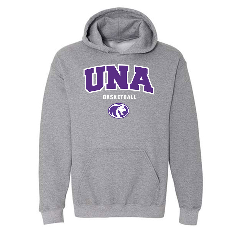 North Alabama - NCAA Men's Basketball : Jaquan Lax - Classic Shersey Hooded Sweatshirt-0