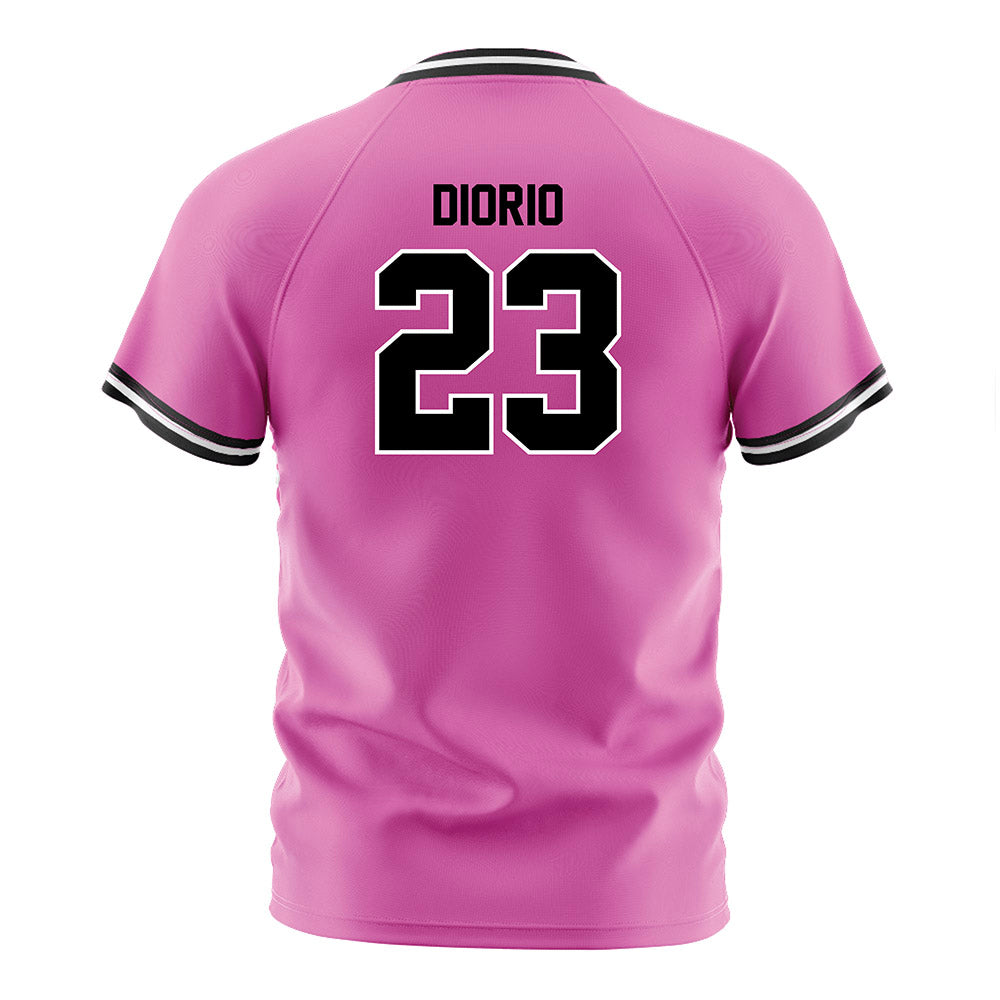 William & Mary - NCAA Men's Soccer : Michael DiOrio - Pink Soccer Jersey-1