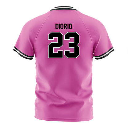 William & Mary - NCAA Men's Soccer : Michael DiOrio - Pink Soccer Jersey-1