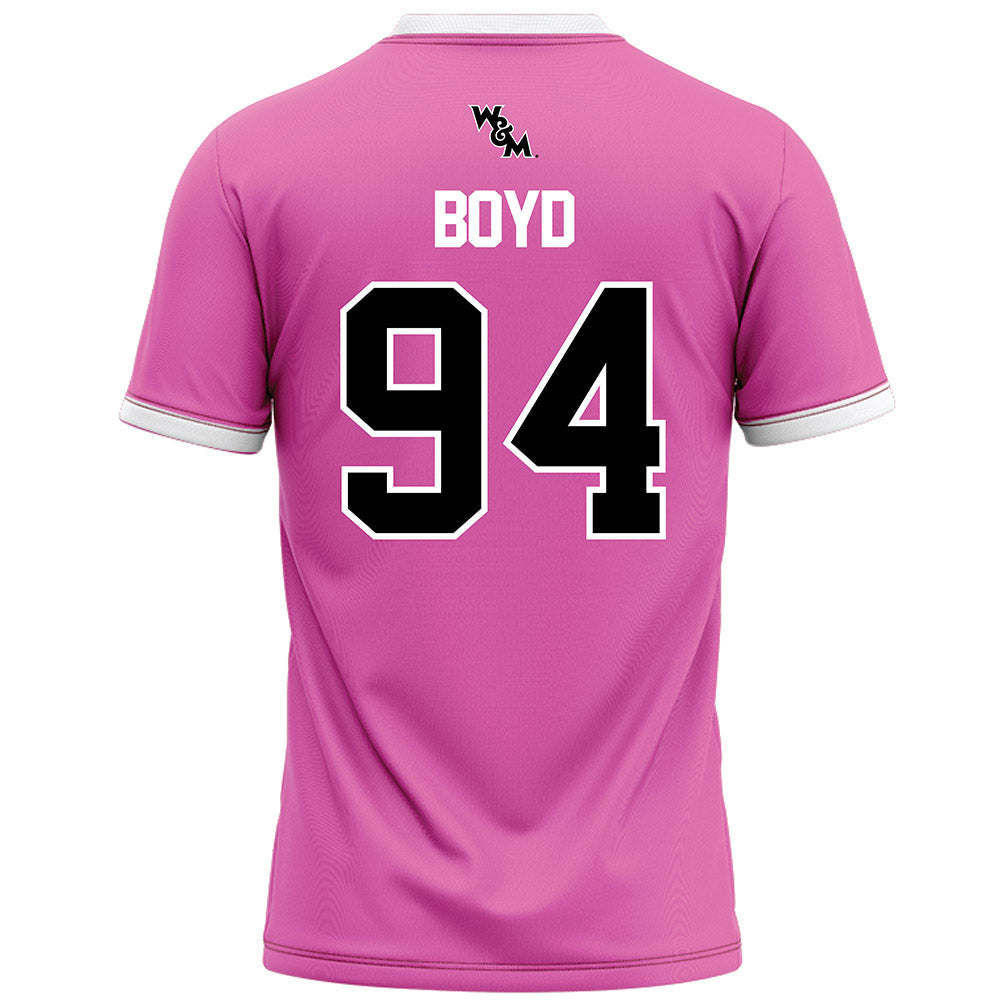 William & Mary - NCAA Football : Carter Boyd - Football Jersey-1
