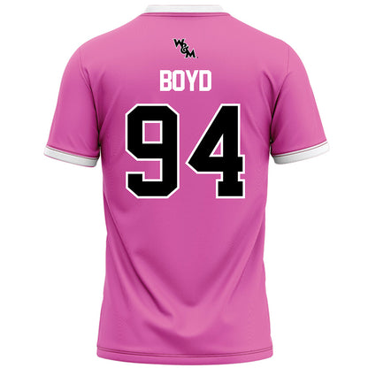 William & Mary - NCAA Football : Carter Boyd - Football Jersey-1