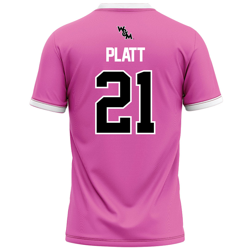 William & Mary - NCAA Football : Jayden Platt - Football Jersey-1