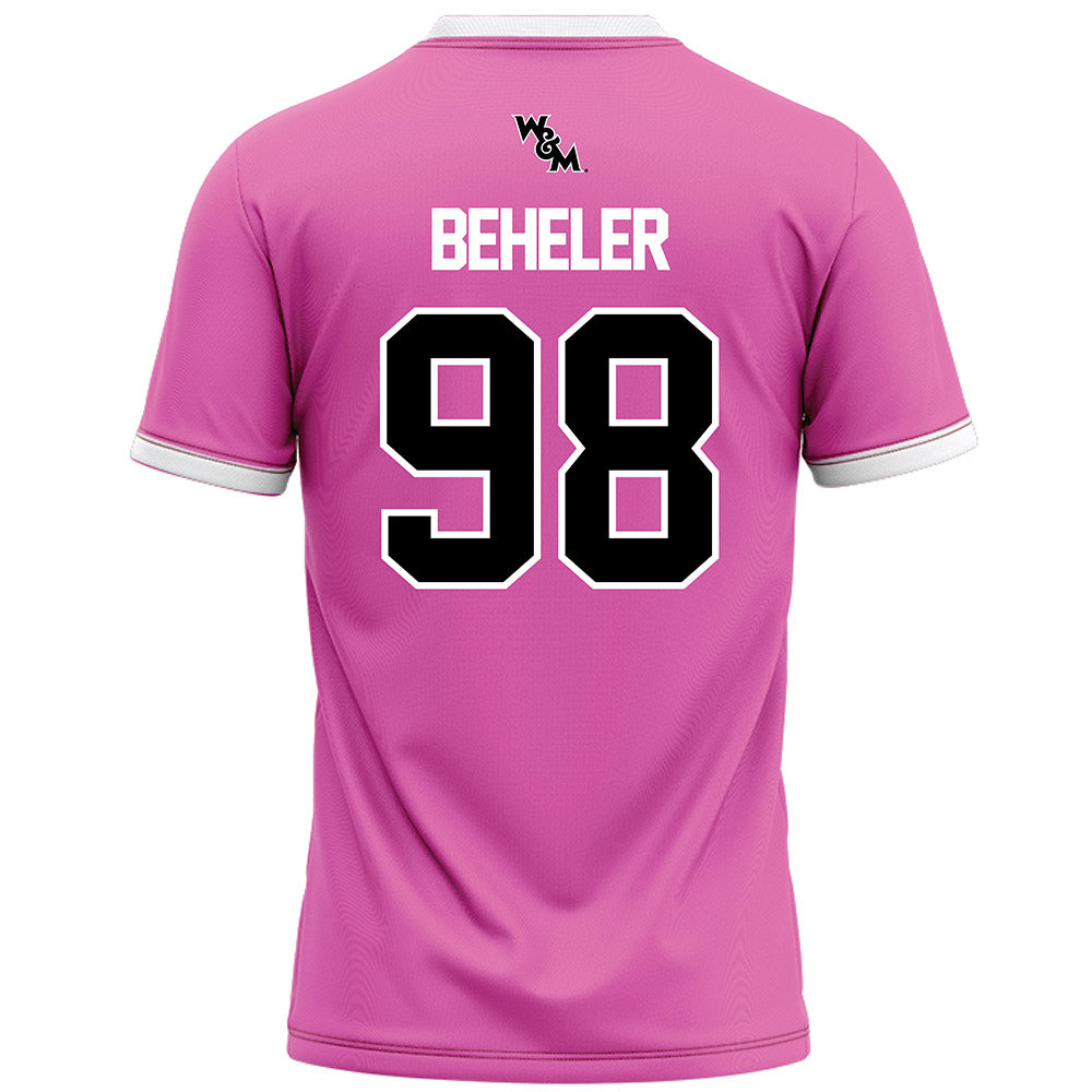William & Mary - NCAA Football : Jack Beheler - Football Jersey-1