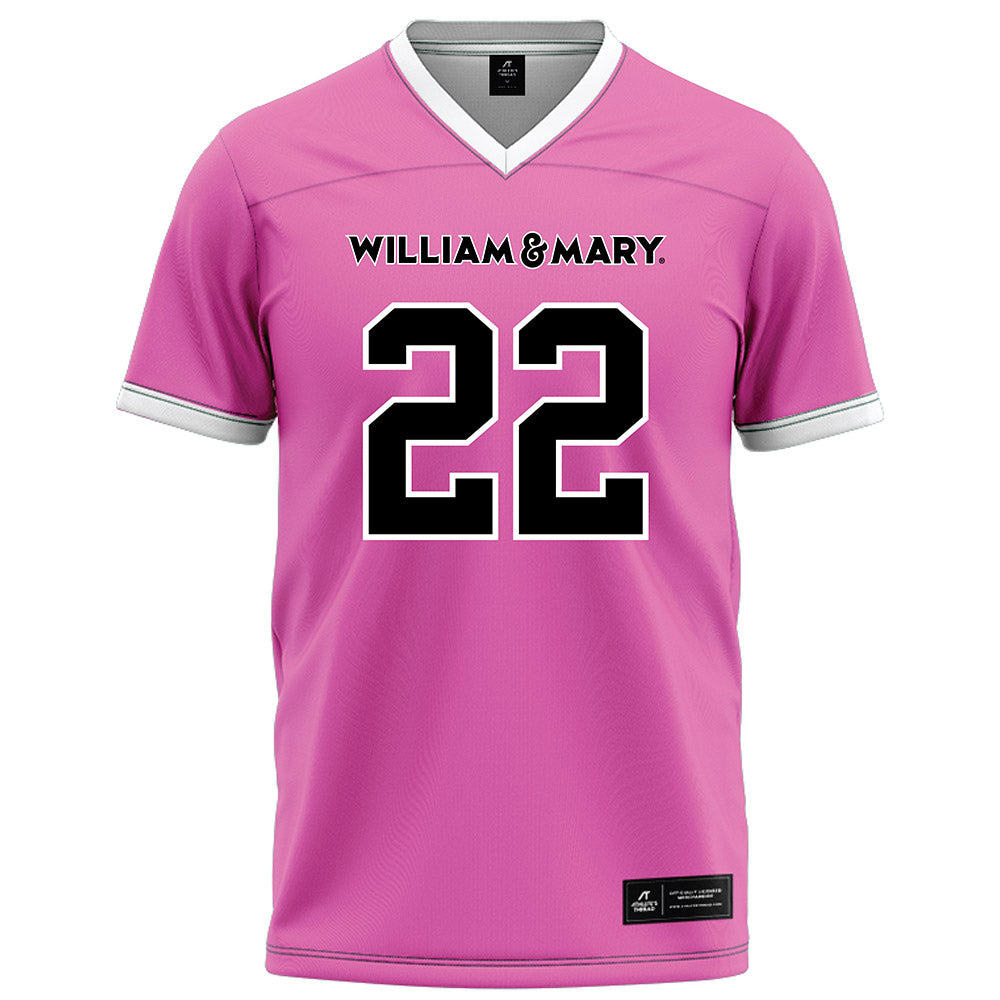 William & Mary - NCAA Football : Branson Leduc-Mattox - Football Jersey-0