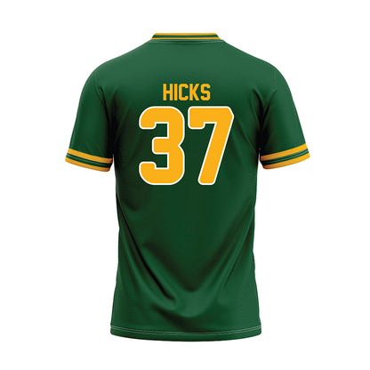 UAB - NCAA Baseball : Justin Hicks - Green Baseball Jersey-1