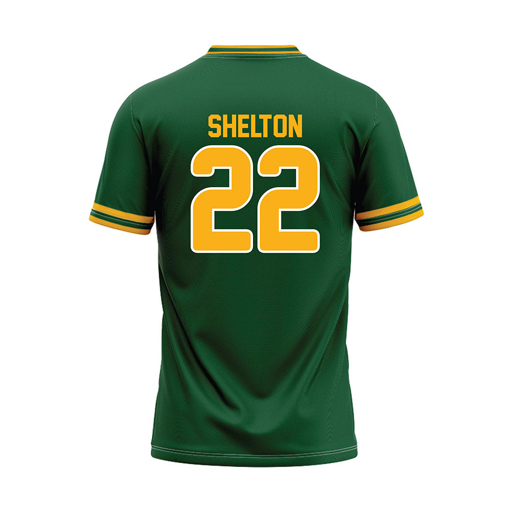 UAB - NCAA Baseball : Nathan Shelton - Green Baseball Jersey-1