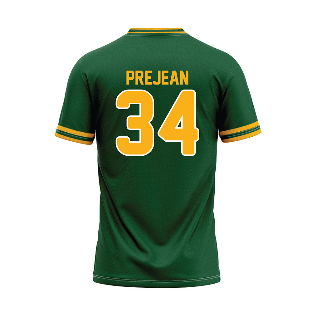 UAB - NCAA Baseball : Andrew Prejean - Green Baseball Jersey-1