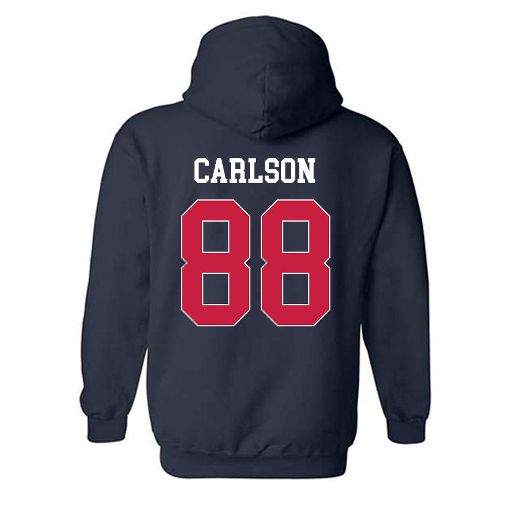 South Alabama - NCAA Football : Owen Carlson - Classic Fashion Shersey Hooded Sweatshirt-1