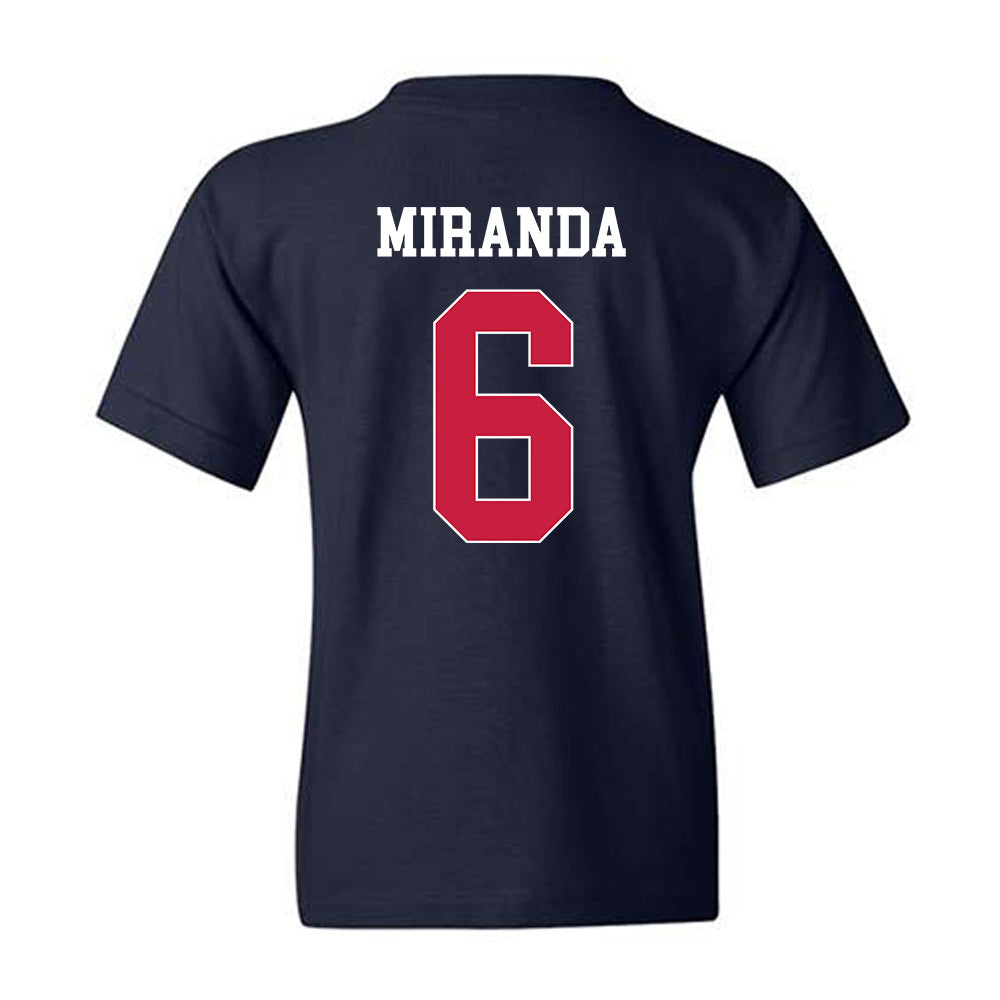 South Alabama - NCAA Baseball : Talan Miranda - Classic Fashion Shersey Youth T-Shirt-1