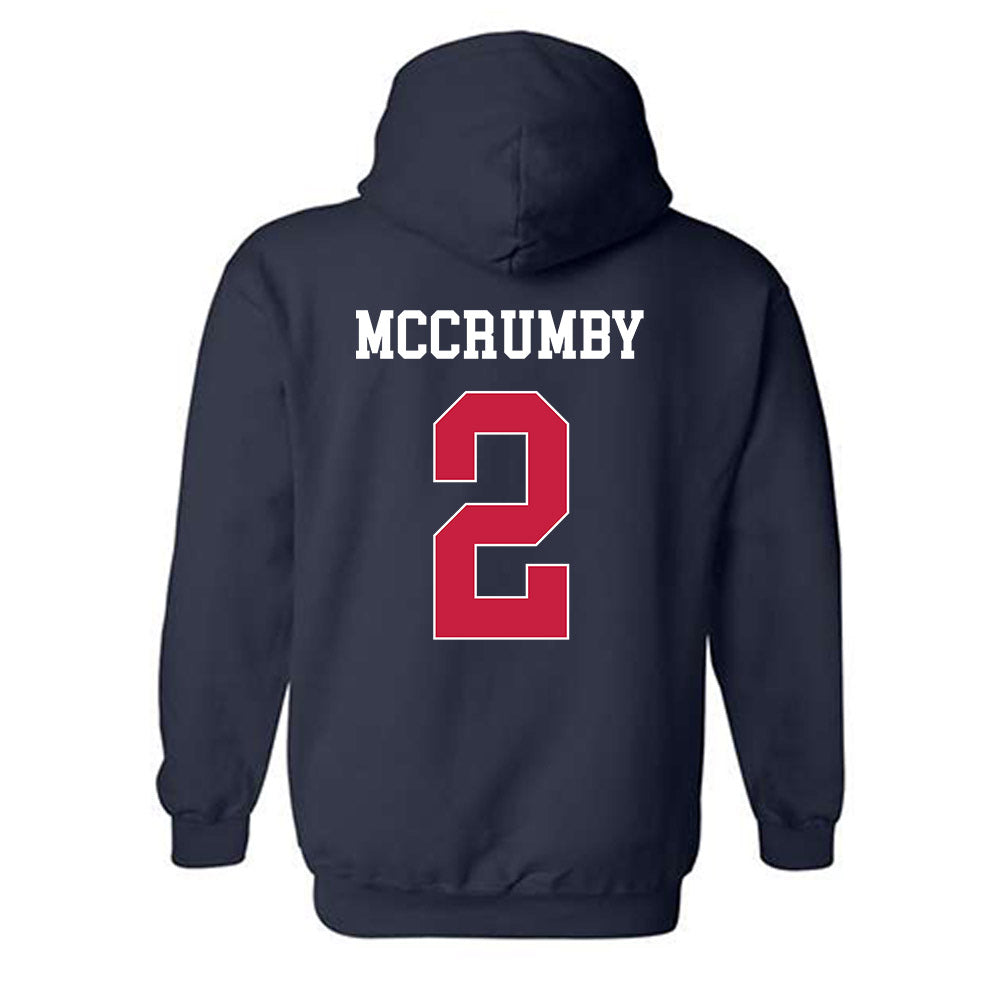 South Alabama - NCAA Football : Miller McCrumby - Classic Fashion Shersey Hooded Sweatshirt-1