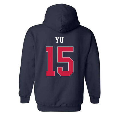 South Alabama - NCAA Women's Soccer : Lauren Yu - Classic Fashion Shersey Hooded Sweatshirt-1