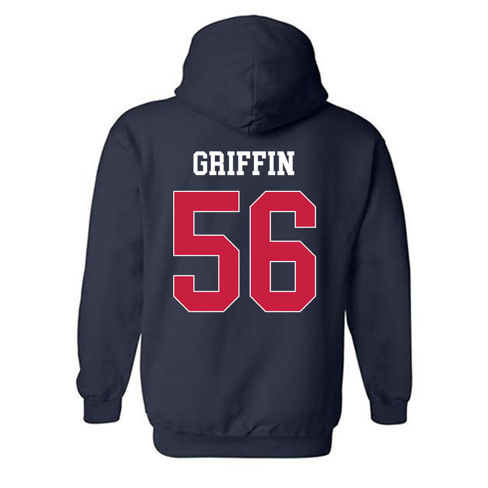 South Alabama - NCAA Football : Adrian Griffin - Classic Fashion Shersey Hooded Sweatshirt-1