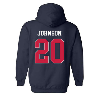 South Alabama - NCAA Football : Tirrell Johnson - Classic Fashion Shersey Hooded Sweatshirt-1
