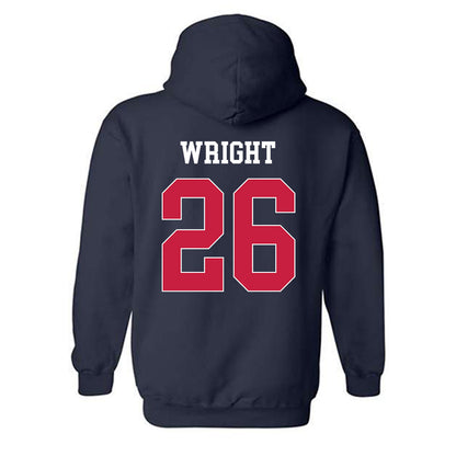 South Alabama - NCAA Baseball : Brennon Wright - Classic Fashion Shersey Hooded Sweatshirt-1